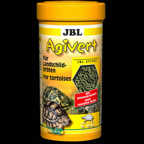 JBL Agivert - Teljesértékű eleség granulált eleség szárazföldi teknősök részére (250ml)