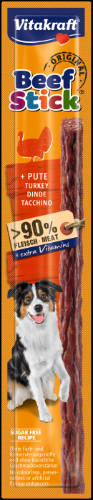 Vitakraft Beef Stick (pulyka) jutalomfalat - kistestű kutyák részére (12g)