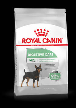 Royal Canin Adult (Mini Digestive Care) - Teljesértékű eledel kutyák részére (1kg)