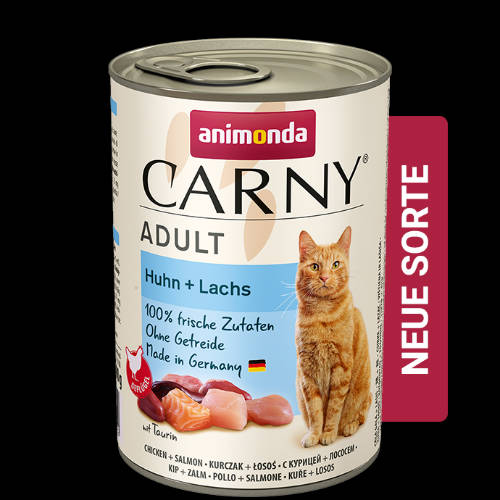 Animonda Carny Adult (csirke,lazac) konzerv - Felnőtt macskák részére (400g)
