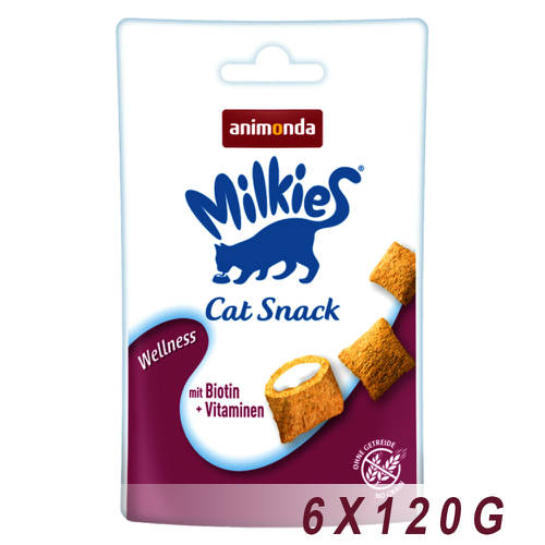 an.milkies 83122x6 120g Wellness cat snack /crt/