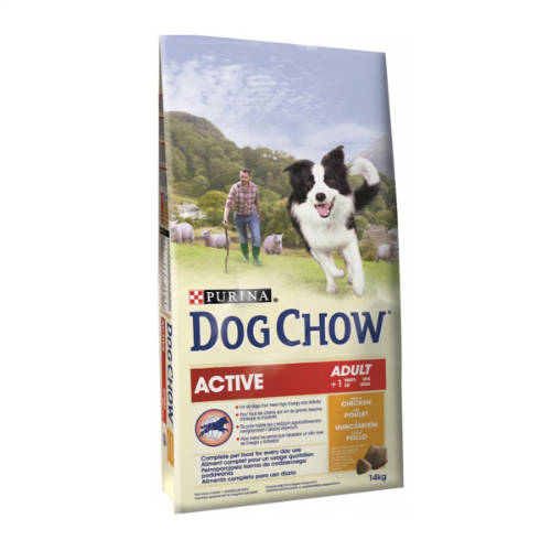 Purina Dog Chow Adult - Active (Csirke) - Szárazeledel (14kg)
