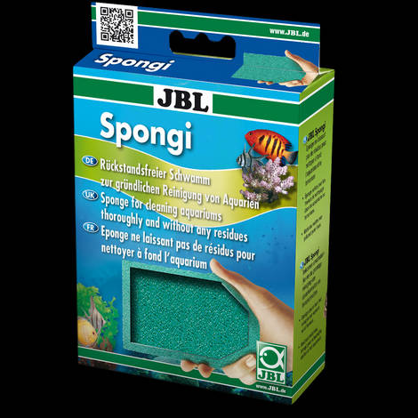 JBL Spongi - tisztító szívacs (robosztus) akváriumokhoz és terráriumokhoz (11,5,x9cm)