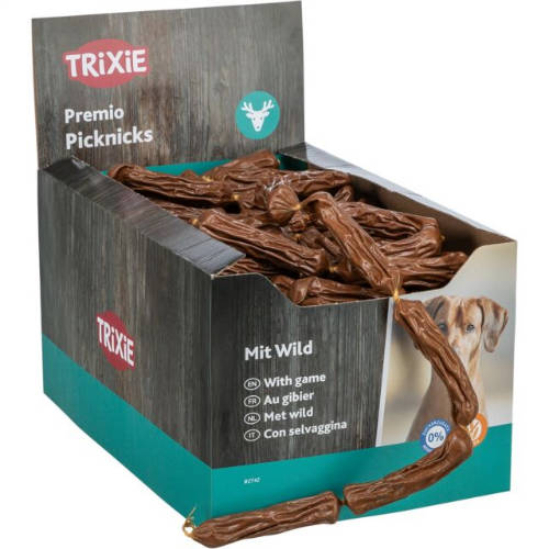 Trixie PREMIO Picknicks - jutalomfalat (vadhús) kolbász (8cm) 8g/200db- (csak gyűjtőre/200db)