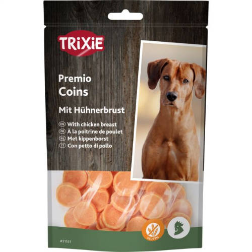 Trixie Premio Chicken Coins - jutalomfalat (csirke) kutyák részére (100g)