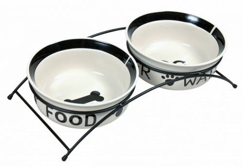 trixie 24642 Eat on Feet tálkészlet 1,6l, 20cm, f-f