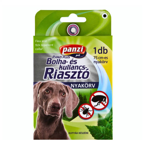 Panzi Bolha- és kullancsriasztó nyakörv kutyák részére (75cm)