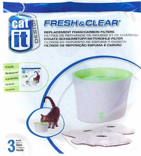 Hagen Catit szűrőbetét csomag Catit Fresh&Clear itatókutakhoz (3db)