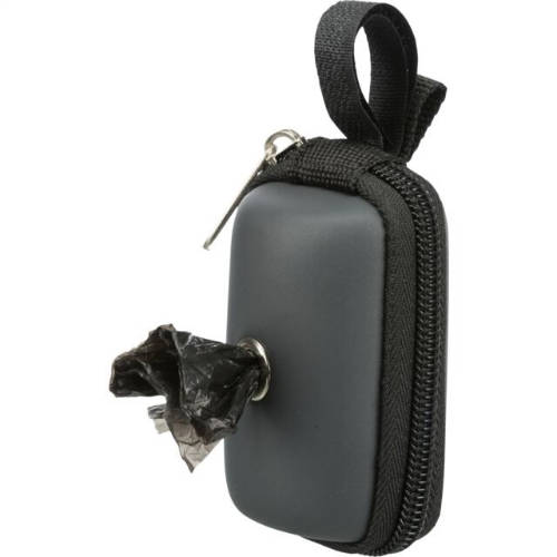 Trixie Dog Dirt Bag Dispenser - tartó (poliészter borítással, fekete, piros) kutyaürülék zacskókhoz (20db zacskóval)