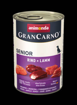 Animonda GranCarno Senior (borjú,bárány) konzerv - Idős kutyák részére (400g)