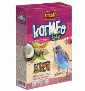 Vitapol Karma (gyümölcs) kiegészítő eleség hullámos papagájok részére (500g)
