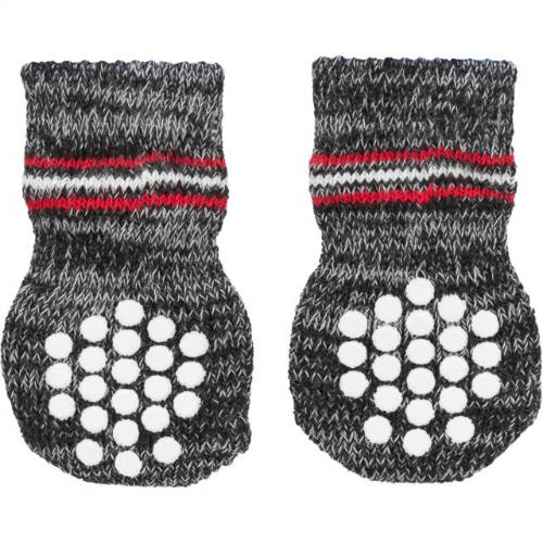 Trixie Dog Socks - kutyazokni (szürke) XS-S (2cs)