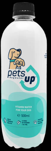 PetsUp Dog water with vitamin - kutyaital (vitaminnal) kutyák részére (500ml)