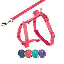 Trixie Cat Harness XL with Leash - hám szett (több féle színben) macskák részére (34–57cm/13mm/1.20m)