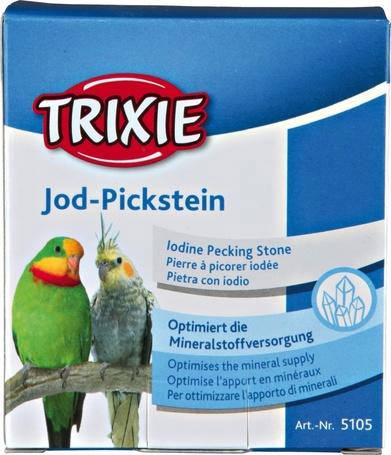 Trixie Jod-Pickstein - kiegészítő eleség (jódos csőrkoptató tömb) nagypapagáj részére (90g)