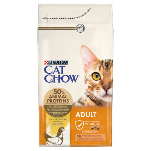 Purina Cat Chow Adult - Pulyka & Csirke - Szárazeledel (15kg)
