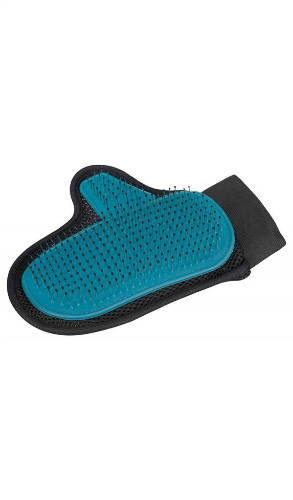 Trixie Fur Care Glover - szőrápoló kesztyű bogyós,fém sörtékkel (18x24cm)