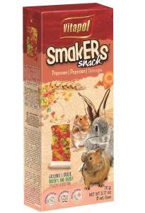 Vitapol Smakers rúd (popcorn) - prémium duplarúd - rágcsálók és nyulak részére (90g)