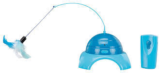 Trixie Catch Me with Remote Control - játék (távírányítóval) macskák részére (Ø15cm/21cm)