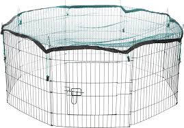 Trixie Outdoor Run with Protective Net - kisállatkifutó (fém)  6db/63x58cm