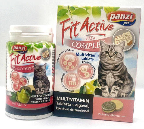 Panzi FitActive vitamin FIT-a-CAT Complex vitamin macskáknak 60db