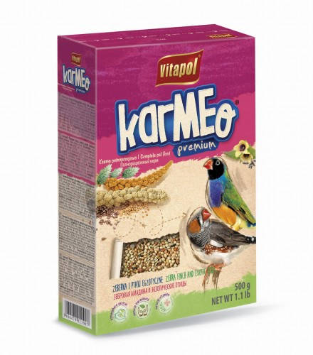 Vitapol Karma Complett - Teljesértékű eledel pintyféléknek (500g)