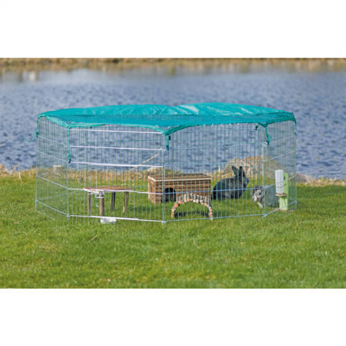 Trixie Outdoor Run with Protective Net - Kültéri kifutó kisállatok részére (Ø210x75cm)