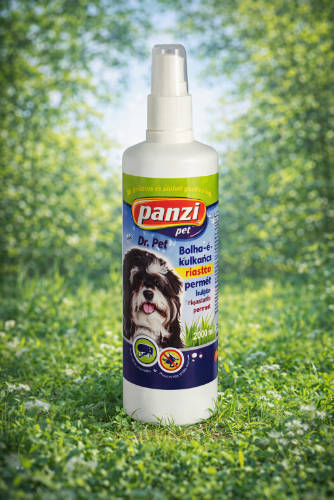 Panzi Permet - Bolha- és Kullancsriasztó kutyák/macskák részére (200ml)