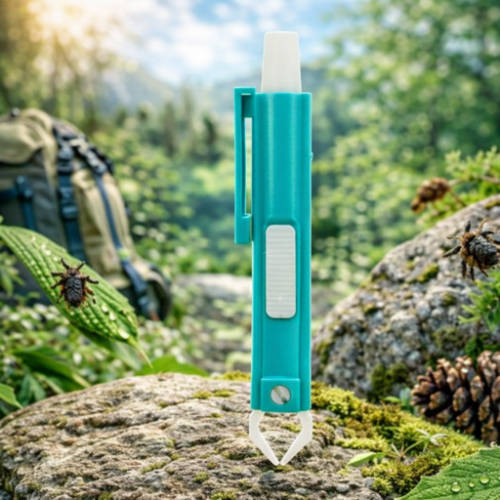 Trixie Tick Tweezers Plastic - kullancs csipesz (több féle színben) kisállatok részére (9cm)