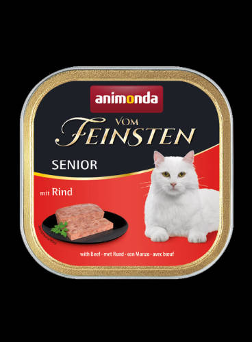 Animonda Vom Feinsten Senior (marha) alutálkás - Idős macskák részére (100g)