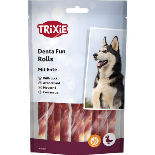 trixie 31371 Denta Fun kacsás rágórúd, 12cm, 80g