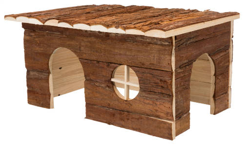 Trixie Jerrik Ház - Fából készült odú nyulak részére (50x25x33cm)