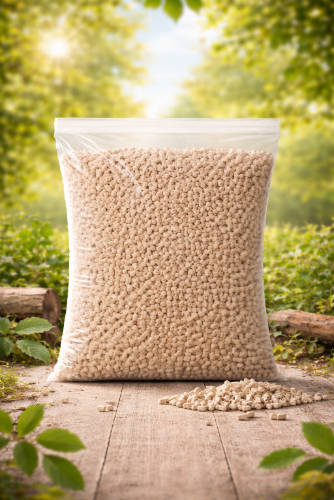 Panzi pellet (natúr) - kisállat alom (3,5kg)