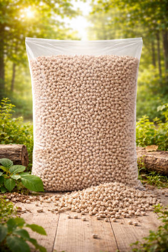 Panzi pellet (natúr) - kisállat alom (10kg)