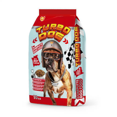 Panzi Turbó Dog Adult (marha) száraztáp - Felnőtt kutyák részére (10kg)