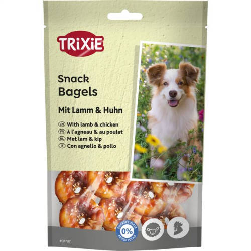 Trixie PREMIO Lamb Chicken Bagels -jutalomfalat (bárány,csirke) 100g