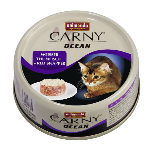 Animonda Carny Ocean Adult (tonhal,vörös sügér) konzerv - Felnőtt macskák részére (80g)