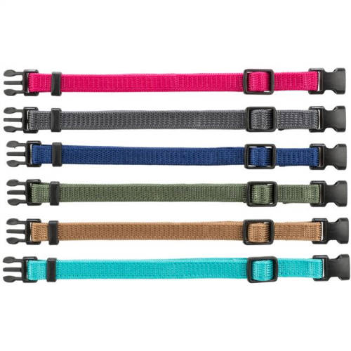 Trixie Puppy Collars Set - jelölő nyakörv (M-L) kölyökkutyák részére (6db) 22-35cm/10mm