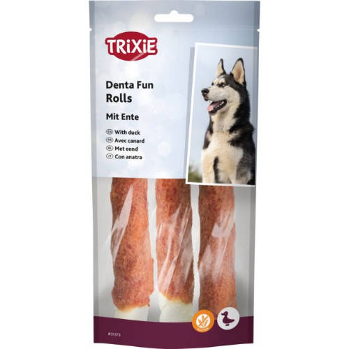 trixie 31374 Denta Fun kacsás rágórúd, 28cm, 250g