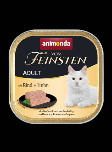 Animonda Vom Feinsten Adult (marha,csirke) alutálkás - Felnőtt macskák részére (100g)
