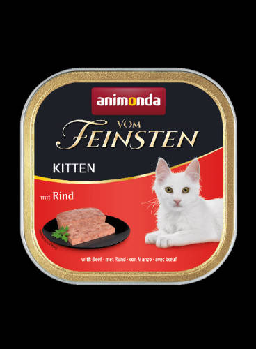 Animonda Vom Feinsten Kitten (marha) alutálkás - Kölyök macskák részére (100g)