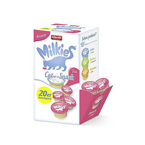 Animonda Milkies Beauty (tejszín,cink) macskatej -  Macskák részére (20X15g)