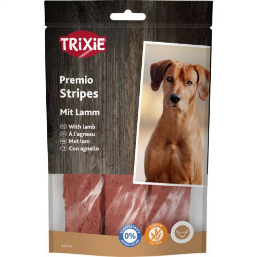 trixie 31741 Premio Lamb Stripes, 100g