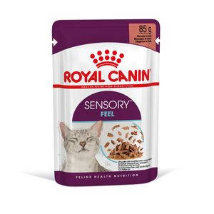 Royal Canin Feline Adult (Sensory Feel) - alutasakos (falatkák,pecsenyelé) eledel macskák részére (85g)