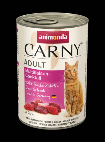 Animonda Carny Adult (multihús-koktél) konzerv - Felnőtt macskák részére (400g)
