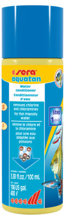 Sera Aquatan - vízelőkészítés és gondozás díszhalak számára (100ml)