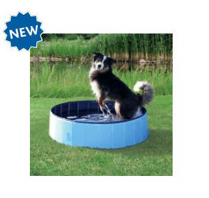 trixie 39481 kutya medence 80x20cm, kék