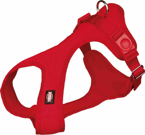 Trixie Comfort Soft hám - piros (XXS-XS) 25-35cm/15mm