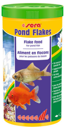 Sera Pond Flakes - pond táplálékok - kerti tavakba (1000ml)
