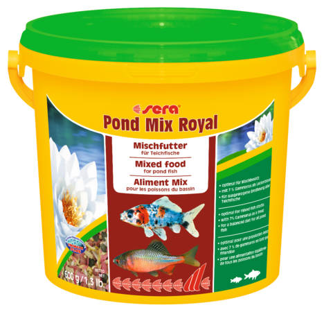 Sera Pond Mix Royal - táplálék (kerti tavakba) díszhalak számára (3800ml)